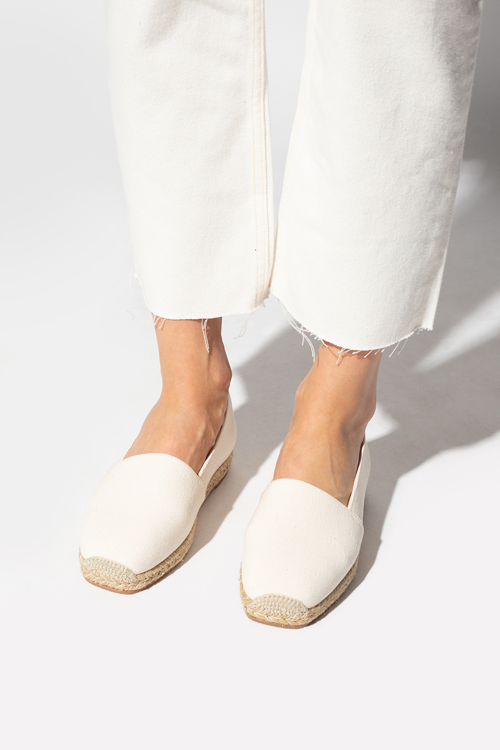 Stuart weitzman store espadrille flats